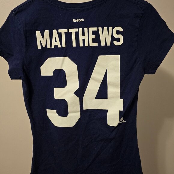 Reebok Tops - TORONTO MAPLE LEAFS "MATTHEWS 34" WOMENS TEES
